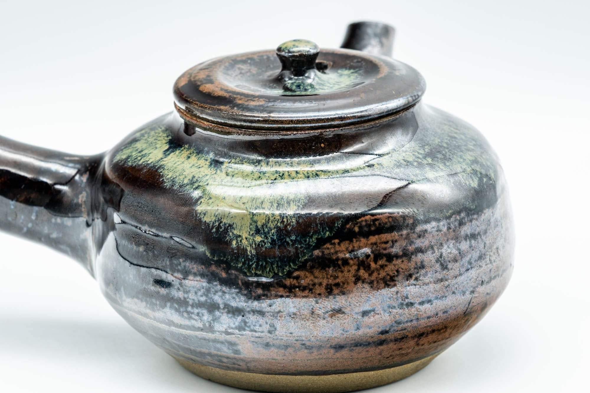 Japanese Kyusu - Hare's Fur Glazed Do-ake Teapot - 400ml