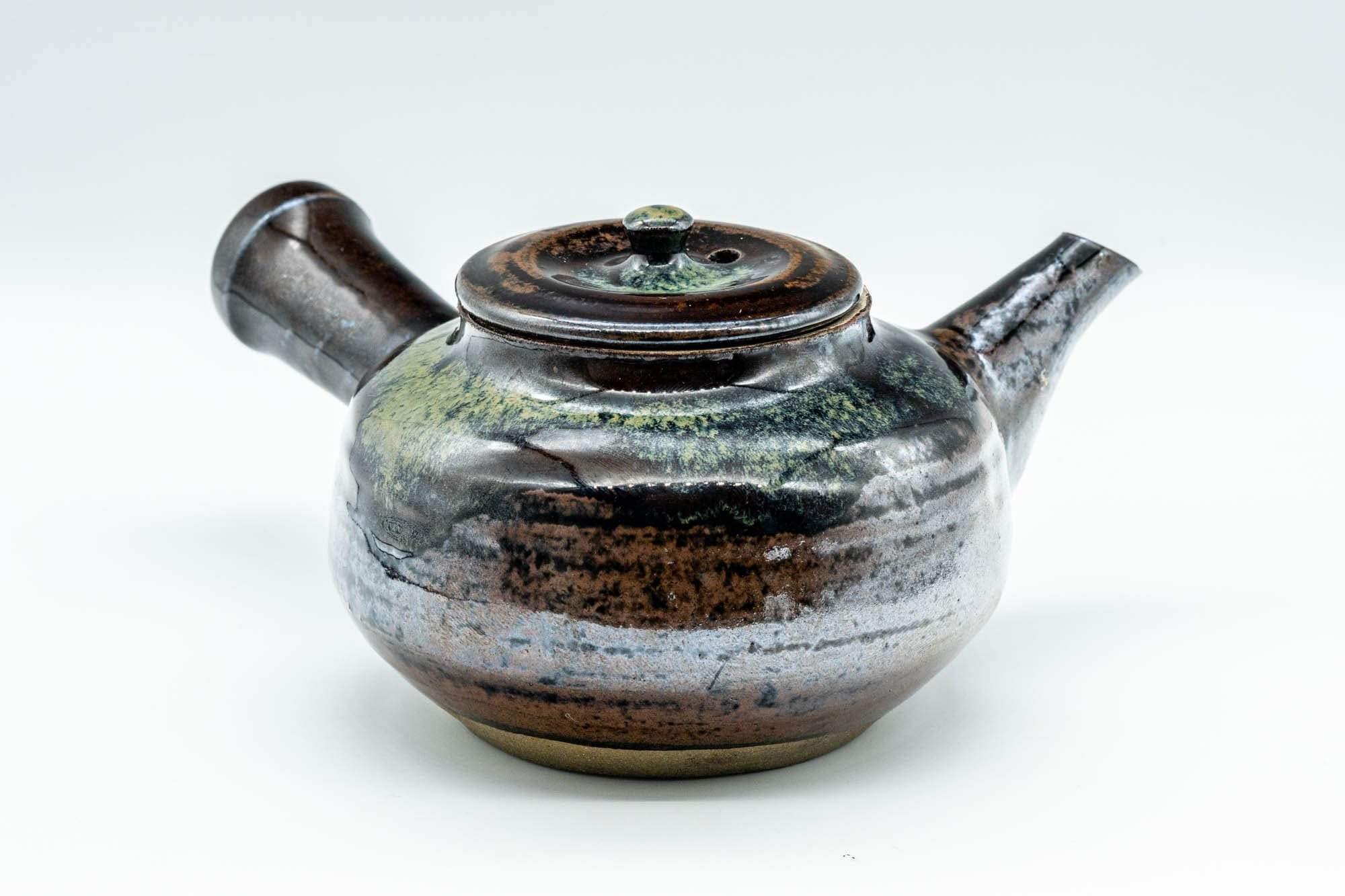 Japanese Kyusu - Hare's Fur Glazed Do-ake Teapot - 400ml
