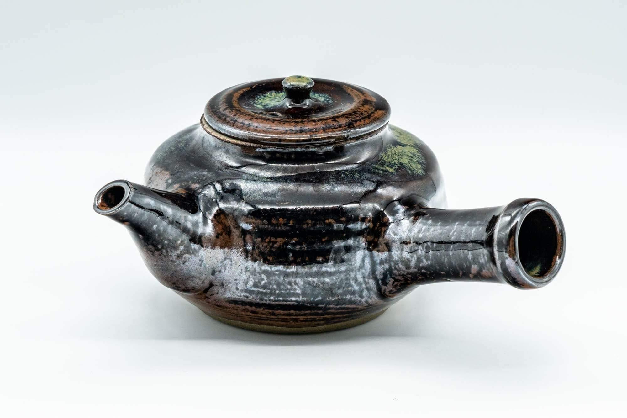 Japanese Kyusu - Hare's Fur Glazed Do-ake Teapot - 400ml