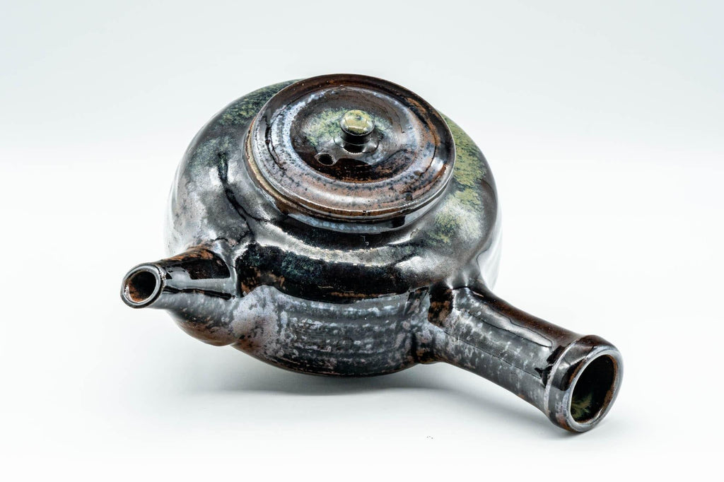 Japanese Kyusu - Hare's Fur Glazed Do-ake Teapot - 400ml