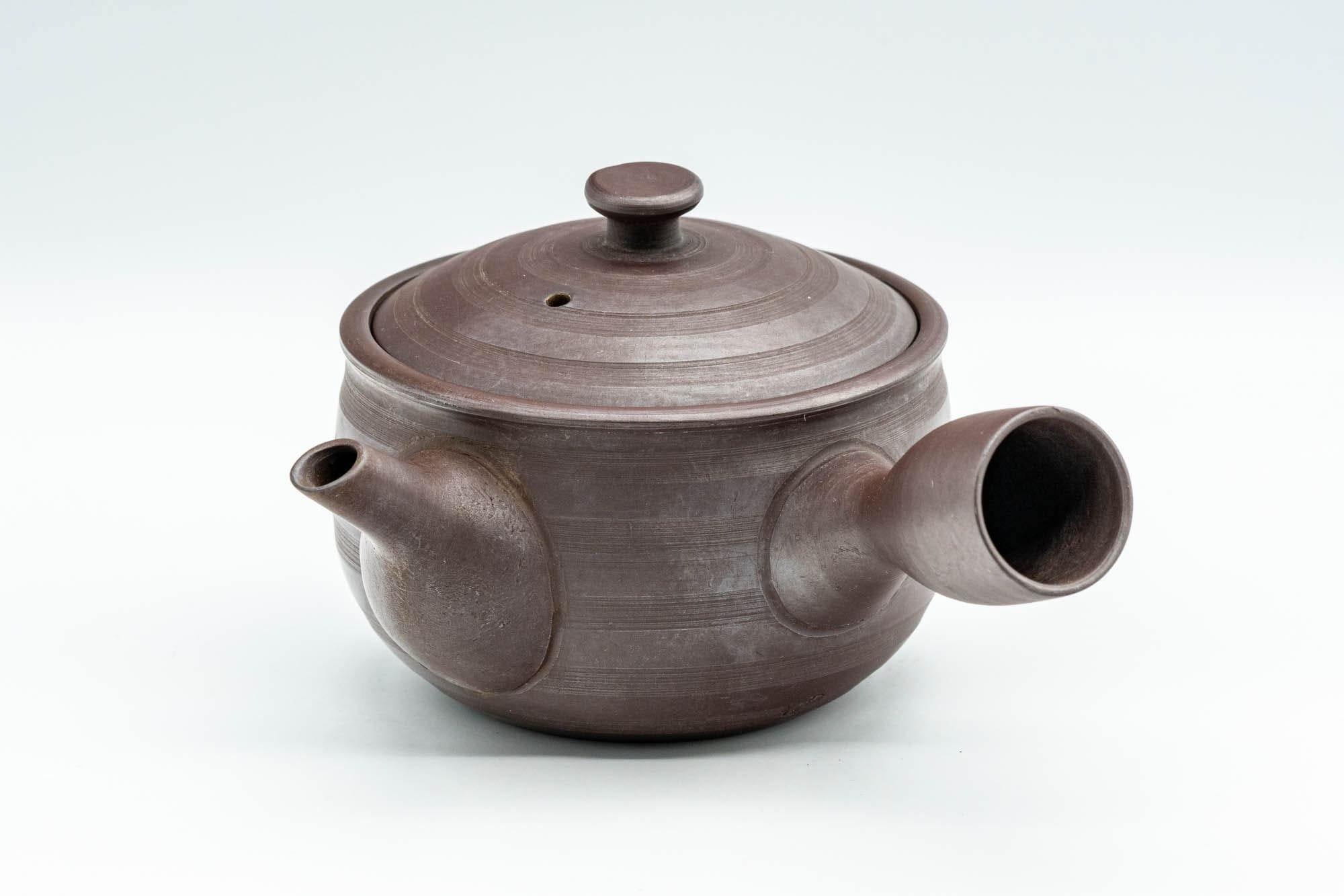 Japanese Kyusu - Striped Banko-yaki Teapot - 240ml