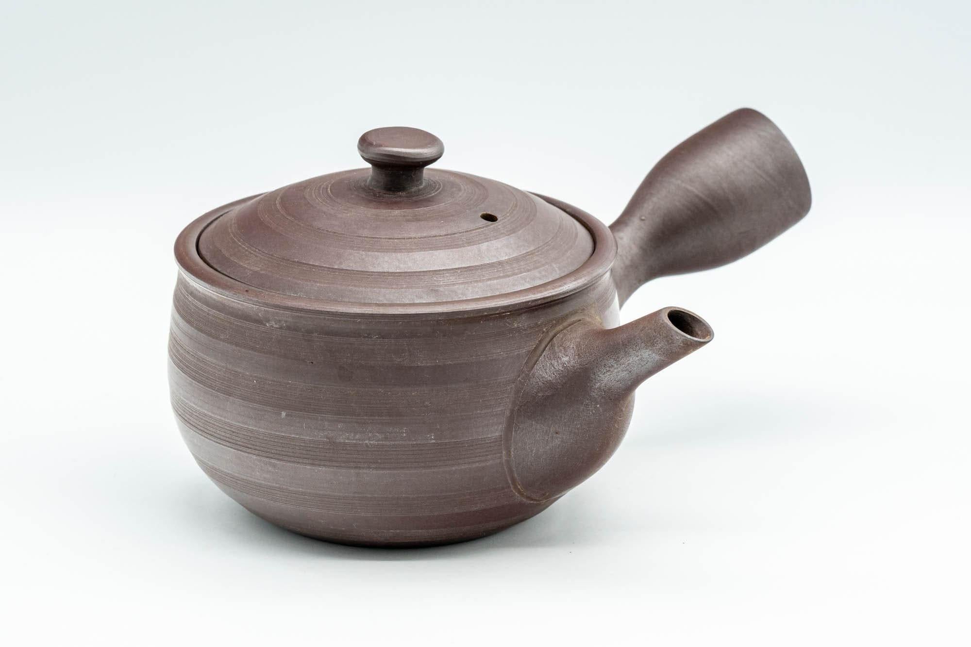 Japanese Kyusu - Striped Banko-yaki Teapot - 240ml