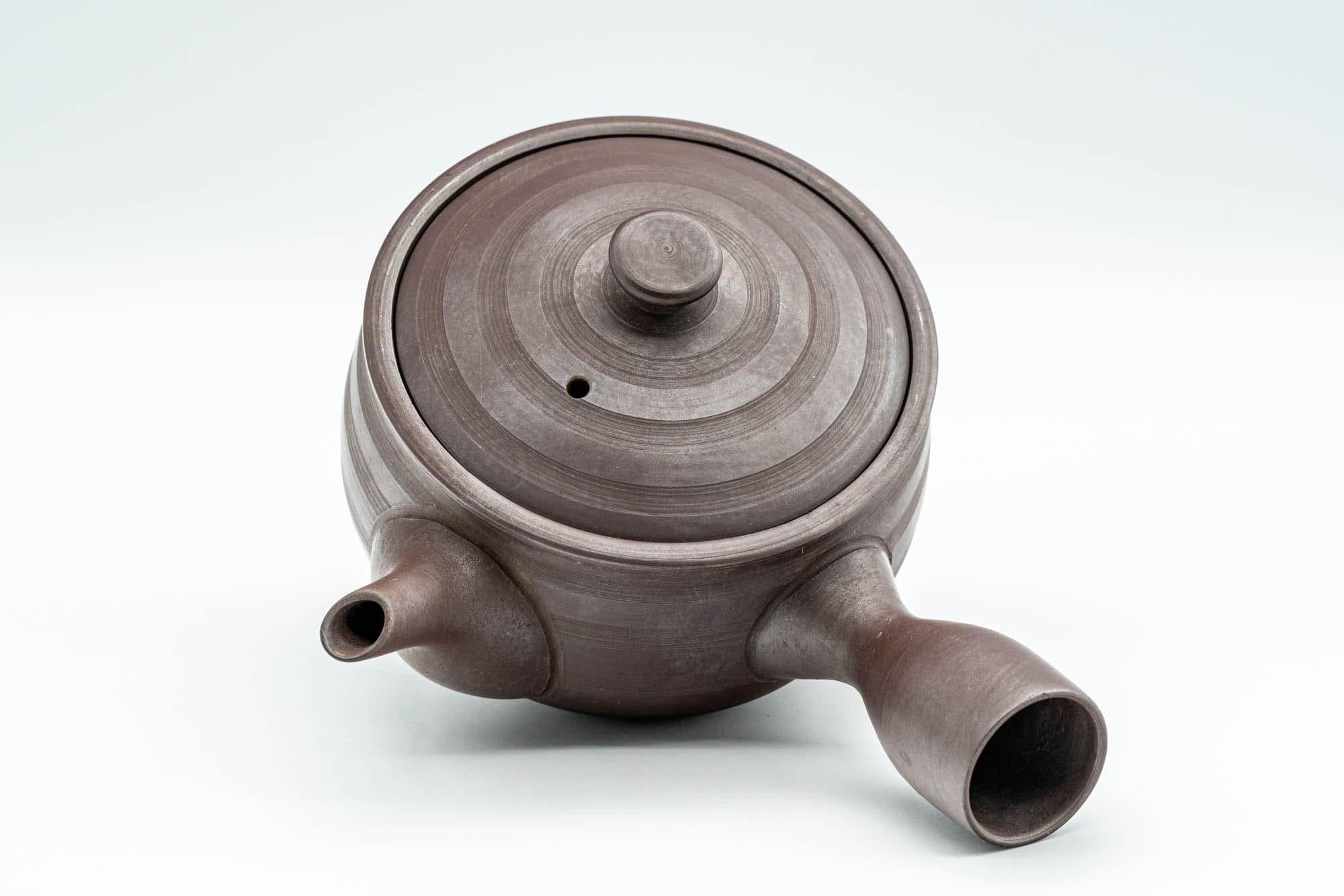 Japanese Kyusu - Striped Banko-yaki Teapot - 240ml