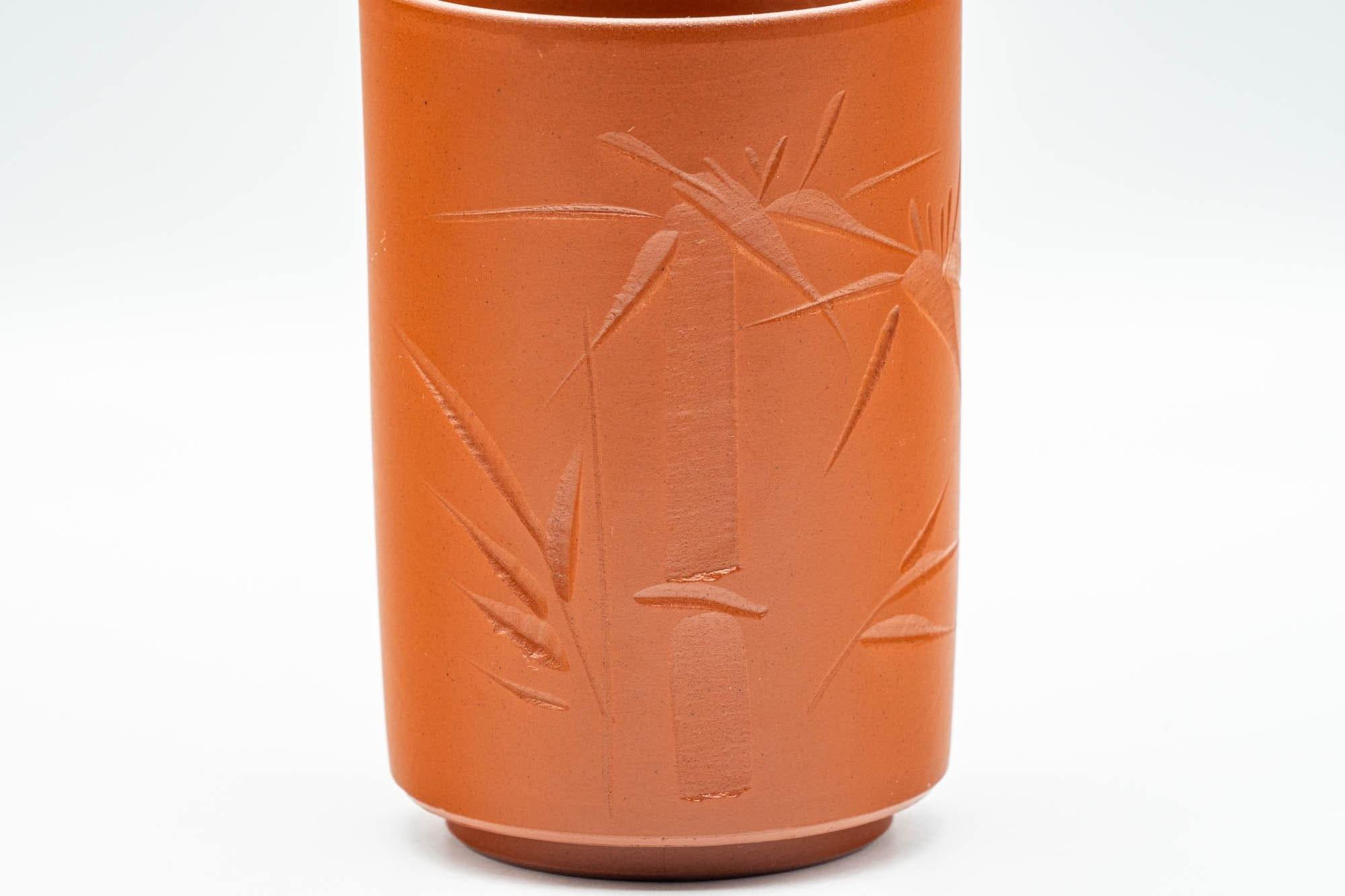 Japanese Teacup - Bamboo Kanji Tokoname-yaki Yunomi - 160ml