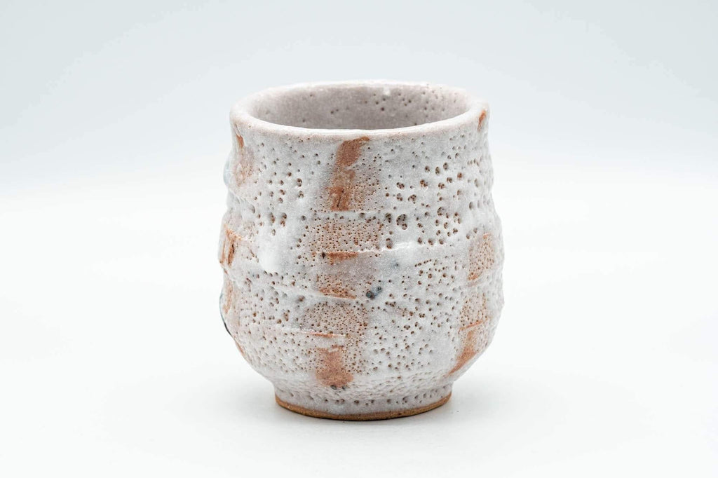 Japanese Teacup - Pink Suana Shino Glazed Yunomi - 160ml