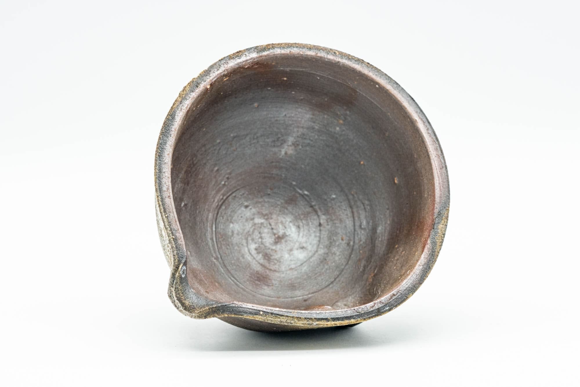 Japanese Tea Set - Wood-fired Bizen-yaki Do-ake Houhin Teapot with Katakuchi Yuzamashi Water Cooler