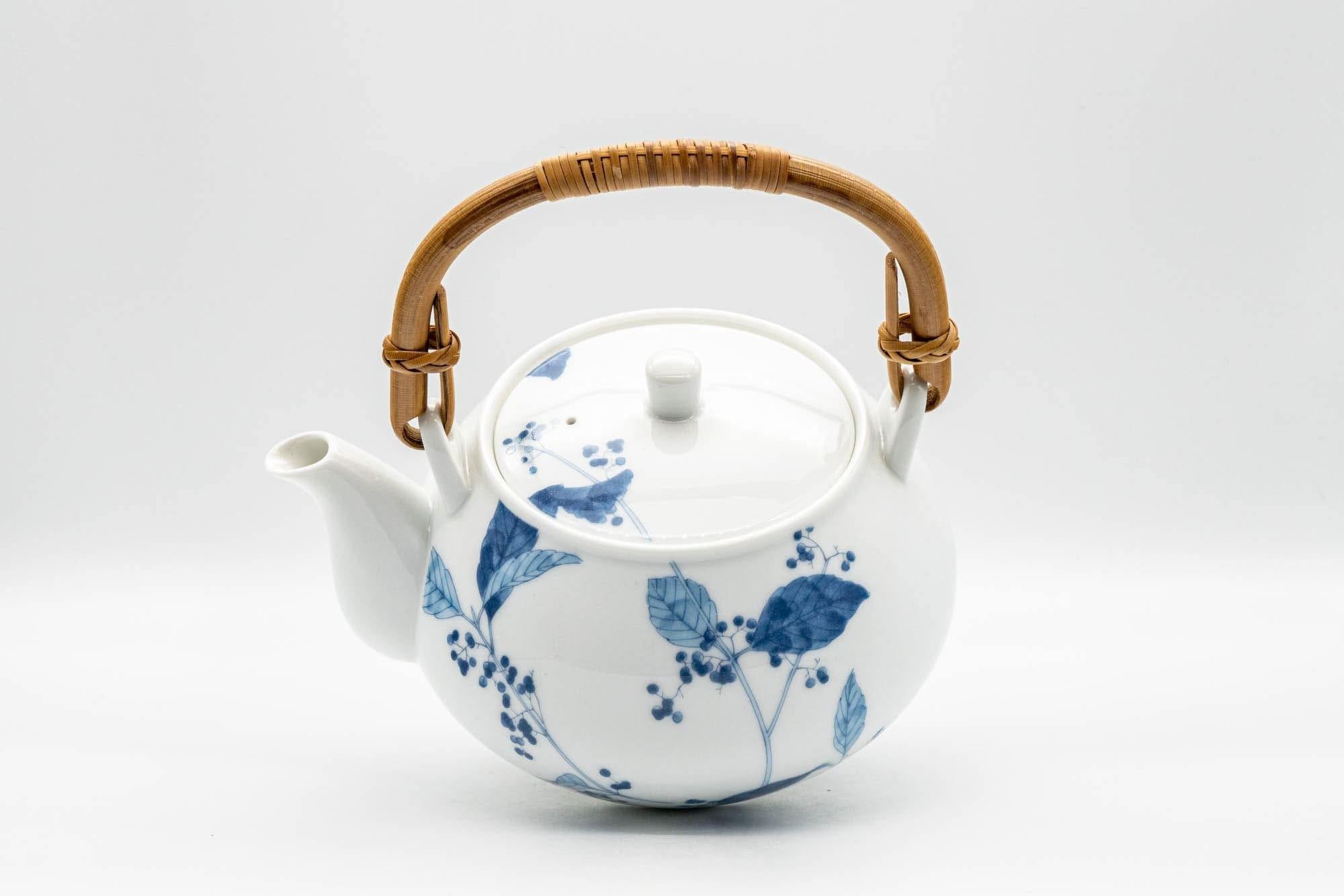 Japanese Dobin - Floral Arita-yaki Porcelain Debeso Teapot - 700ml