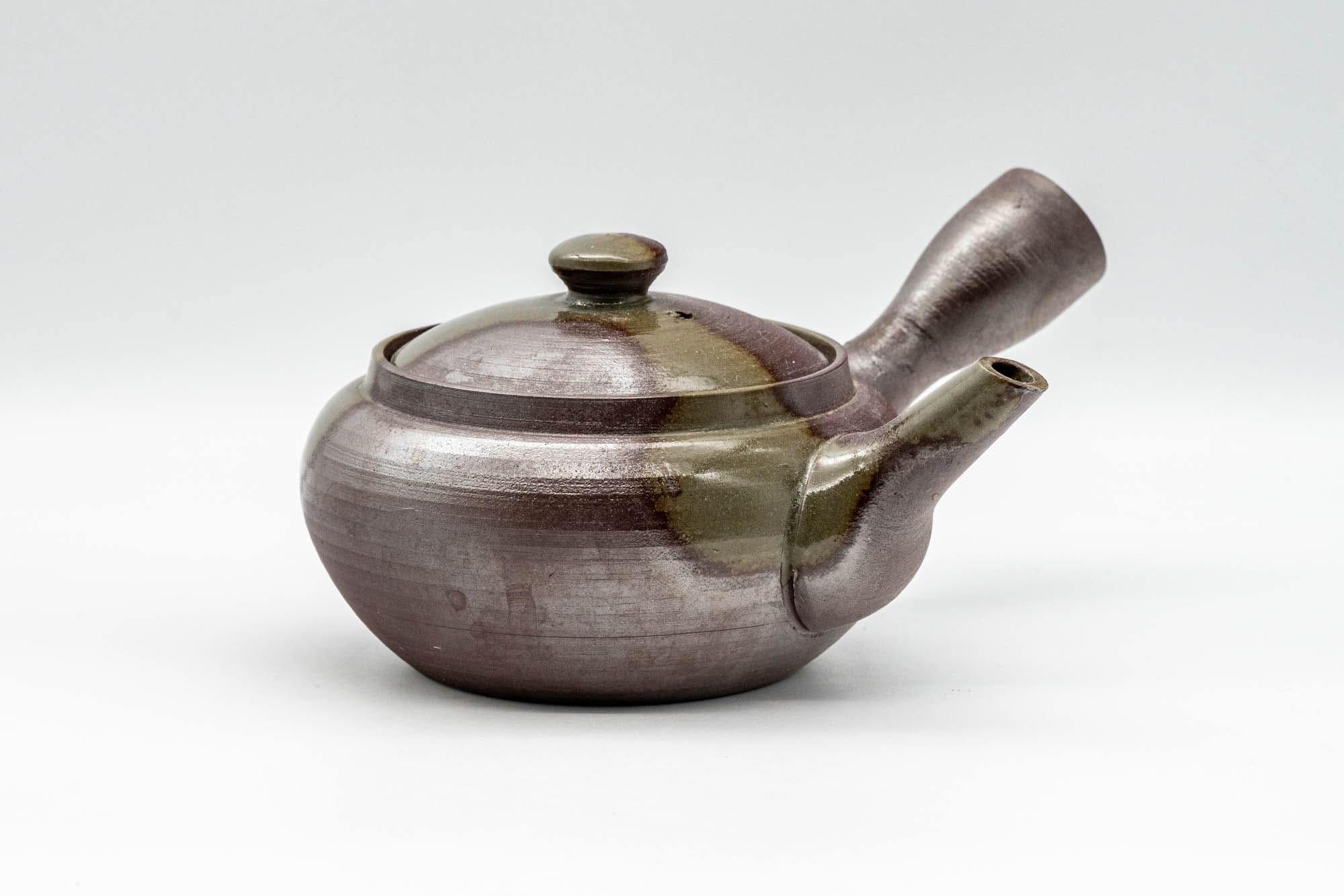 Japanese Kyusu - Ash Glazed Banko-yaki Teapot - 240ml