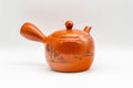 Japanese Kyusu - Engraved Landscape Tokoname-yaki Teapot - 325ml