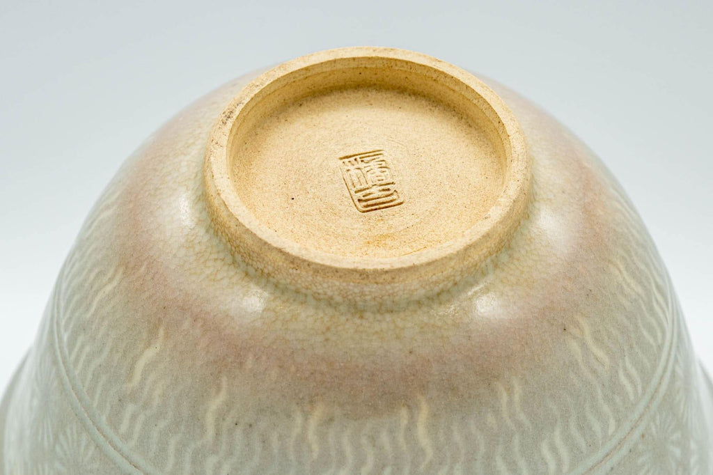Japanese Teacups - Pair of Gohonte Hagi-yaki Yunomi - 120ml