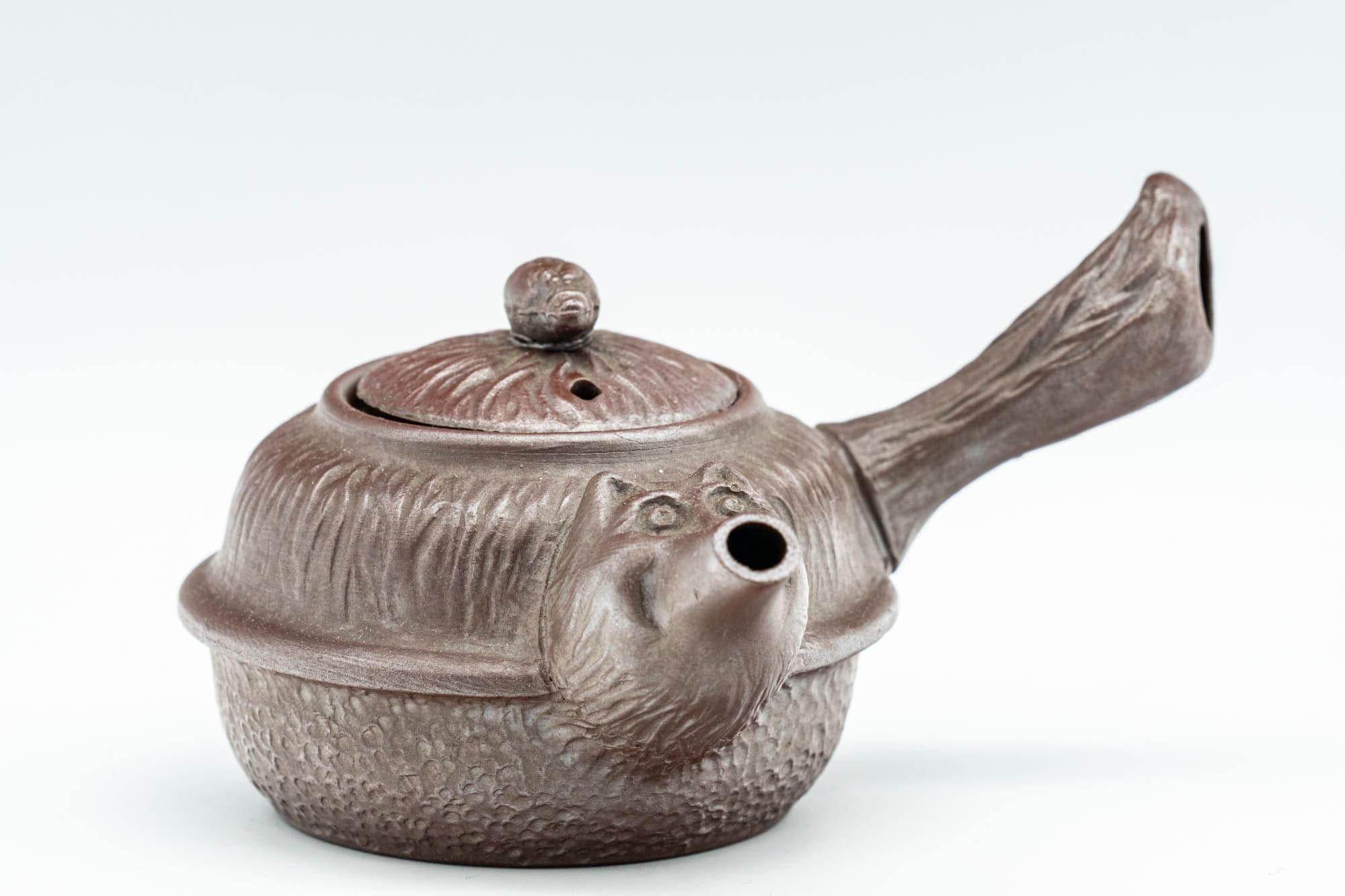 Japanese Kyusu - Small Banko-yaki Tanuki Teapot - 50ml