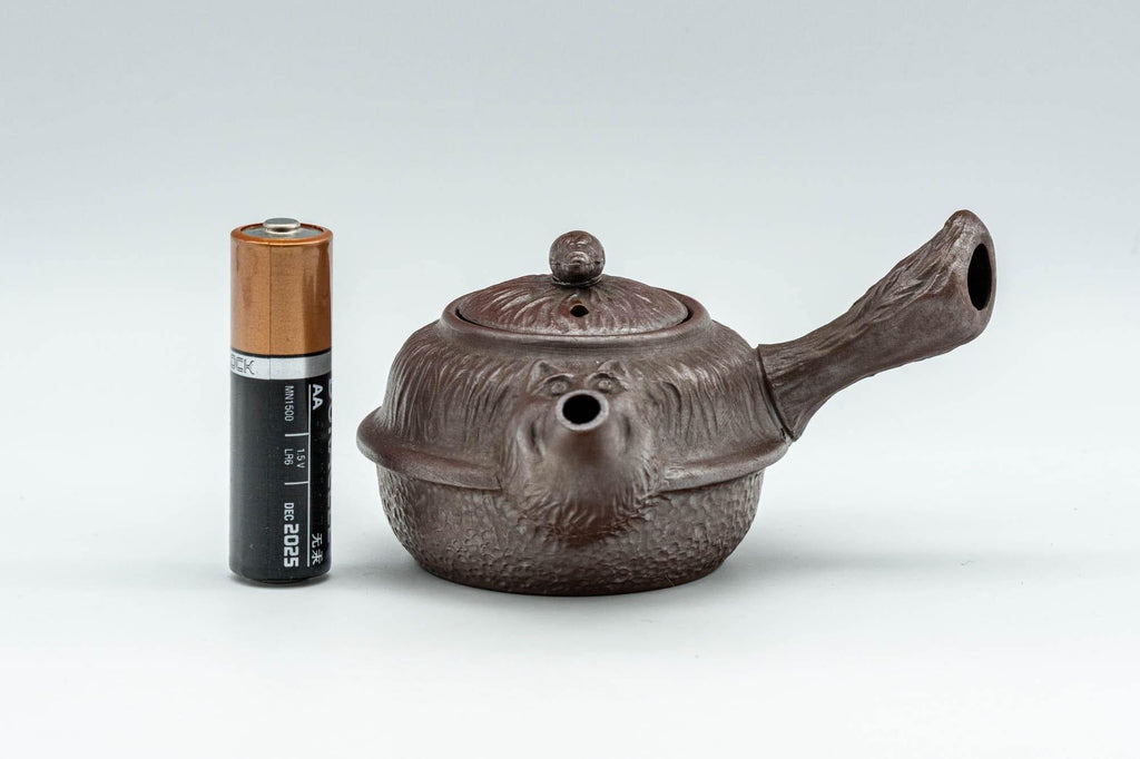 Japanese Kyusu - Small Banko-yaki Tanuki Teapot - 50ml