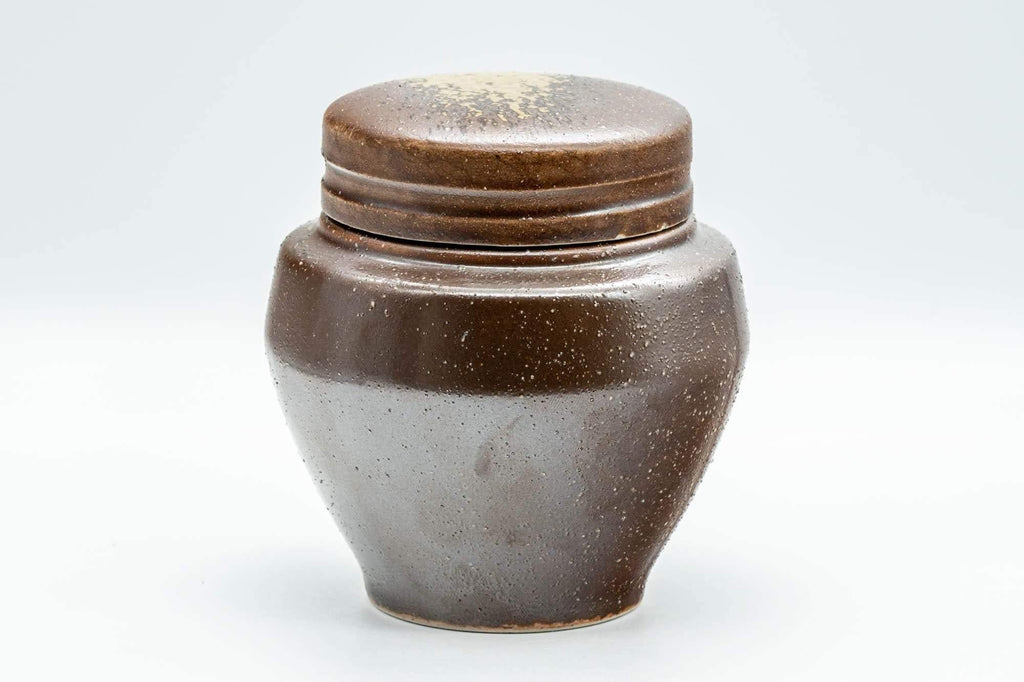Japanese Chatsubo - 茶壺 Ash Glazed Shigaraki-yaki Tea Canister - 400ml