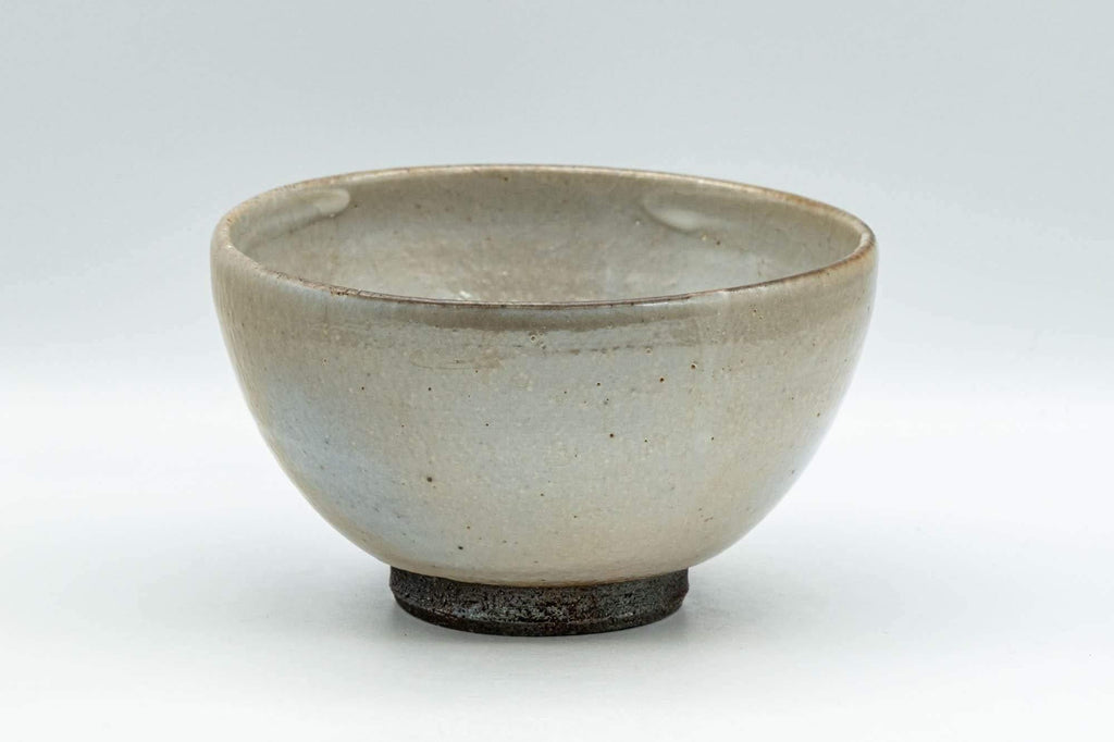 Japanese Matcha Bowl - Specked Grey Glazed Wan-nari Chawan - 350ml