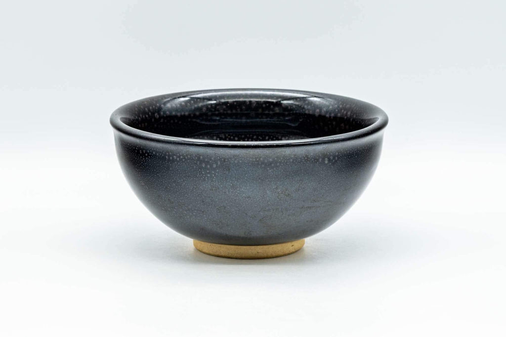Japanese Matcha Bowl - Tenmoku Glazed Komogai-nari Chawan - 300ml