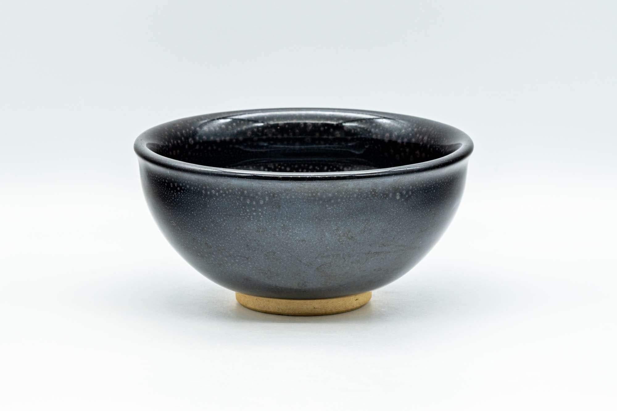 Japanese Matcha Bowl - Tenmoku Glazed Komogai-nari Chawan - 300ml