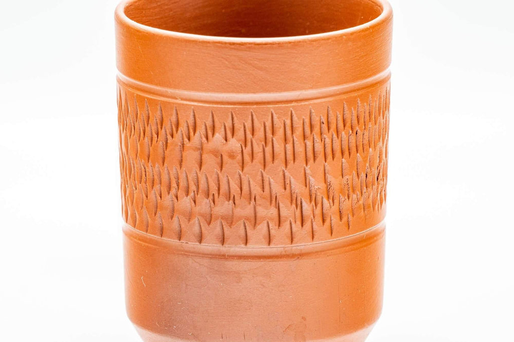 Japanese Teacup - Scaled Exterior Tokoname-yaki Yunomi - 120ml