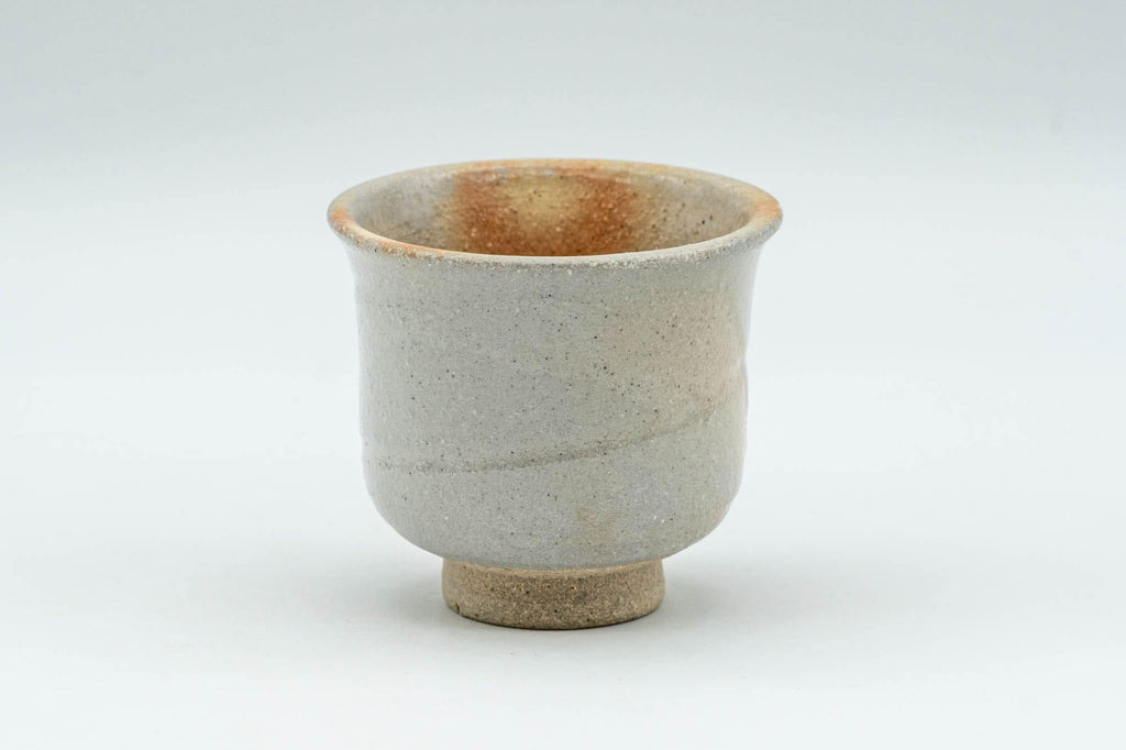 Japanese Teacups - Set of 5 Beige Textured Guinomi - 35ml