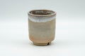 Japanese Teacup - Beige White Weathered Hagi-yaki Yunomi - 90ml