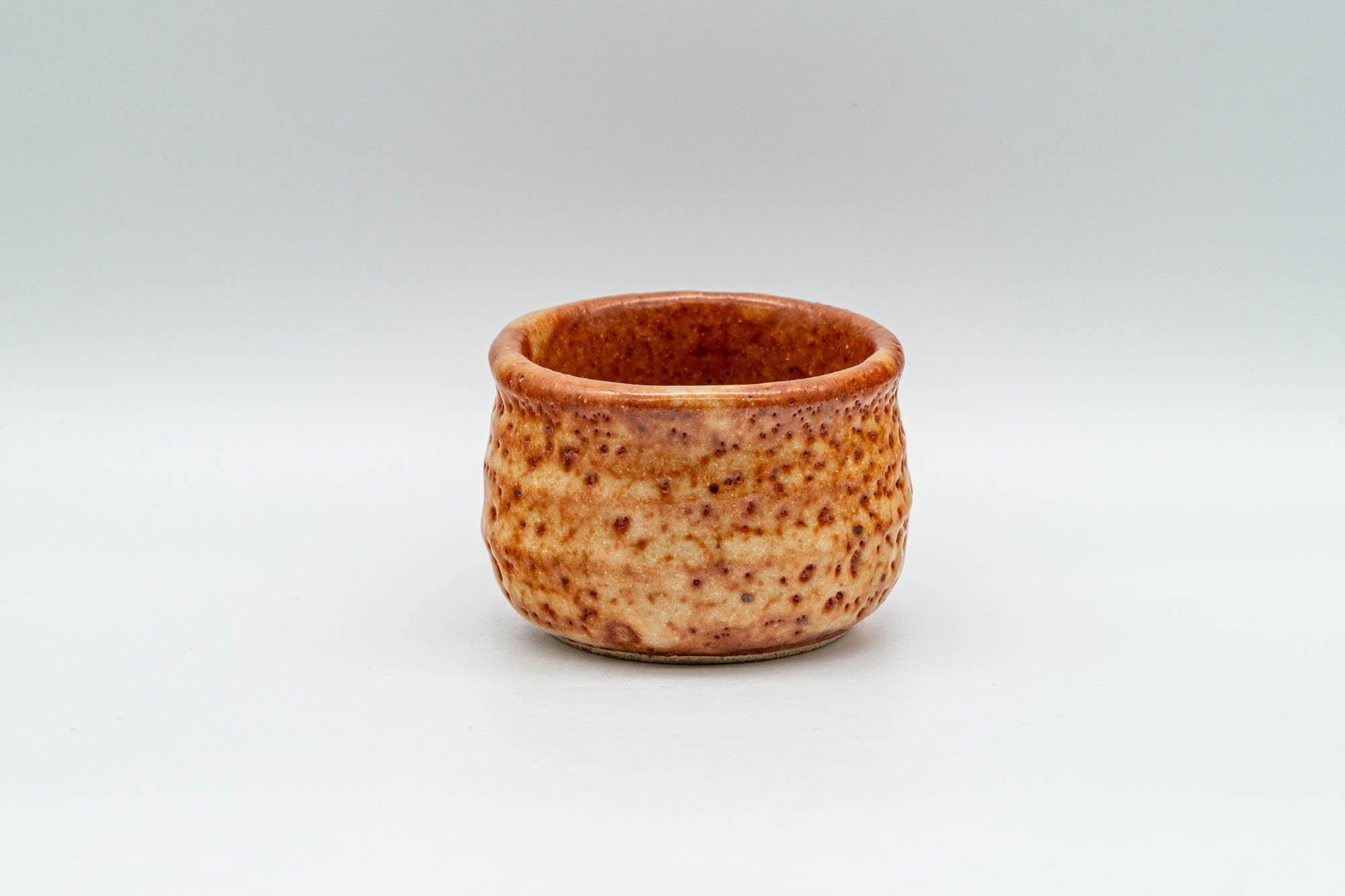 Japanese Teacup - Orange Shino Glazed Guinomi - 40ml