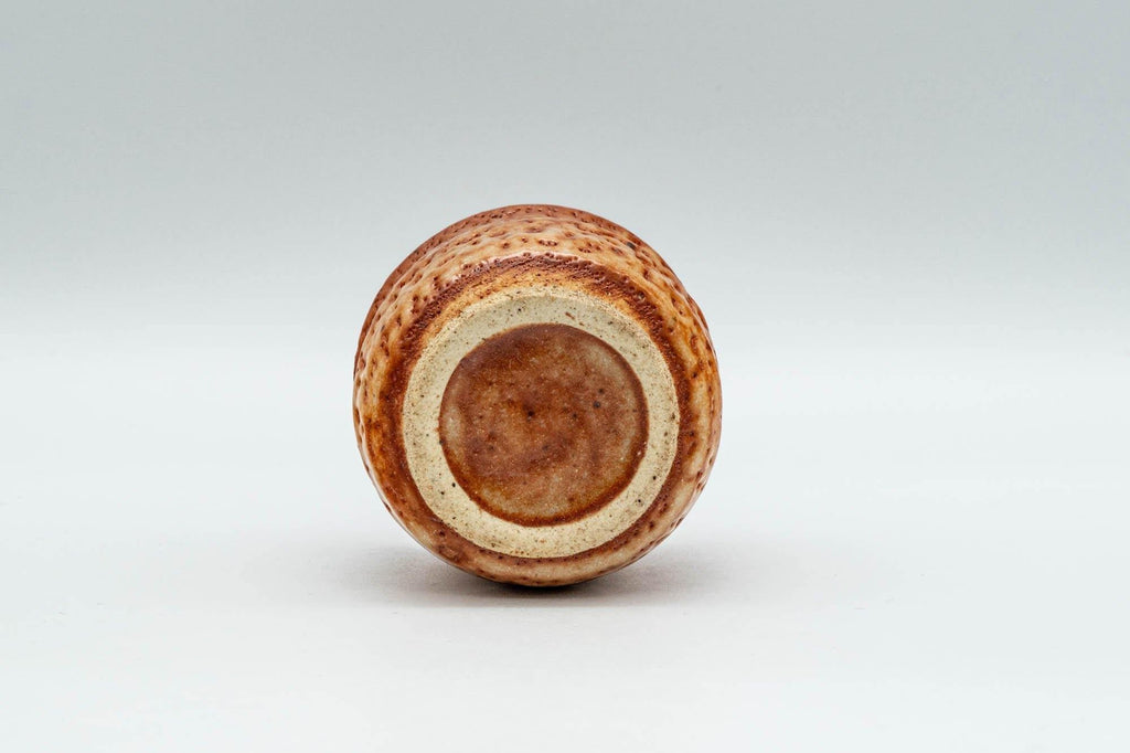 Japanese Teacup - Orange Shino Glazed Guinomi - 40ml