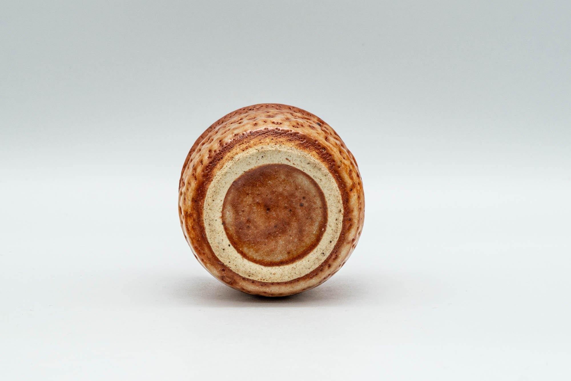 Japanese Teacup - Orange Shino Glazed Guinomi - 40ml