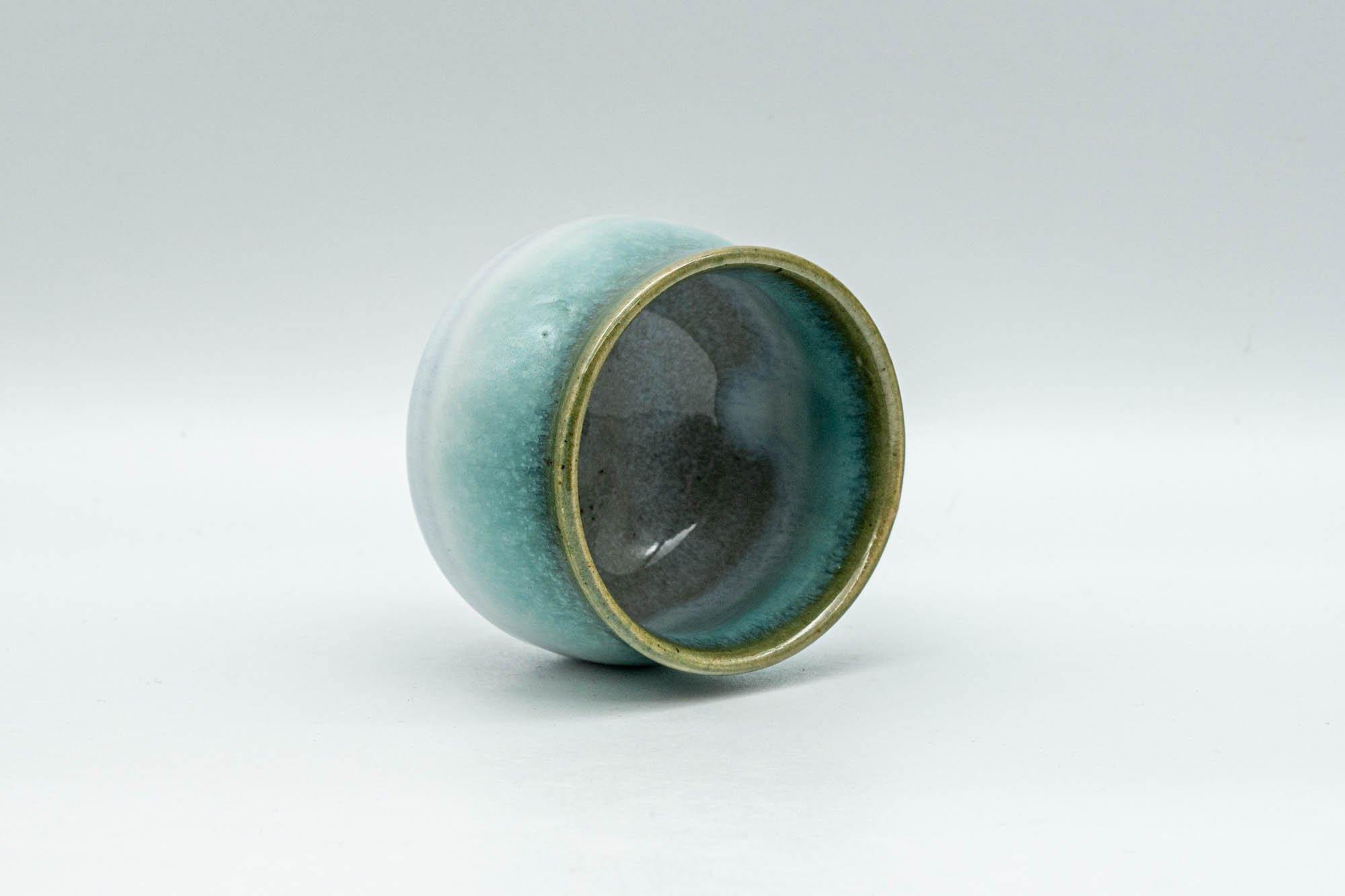 Japanese Teacup - Blue Green Agano-yaki Guinomi - 60ml