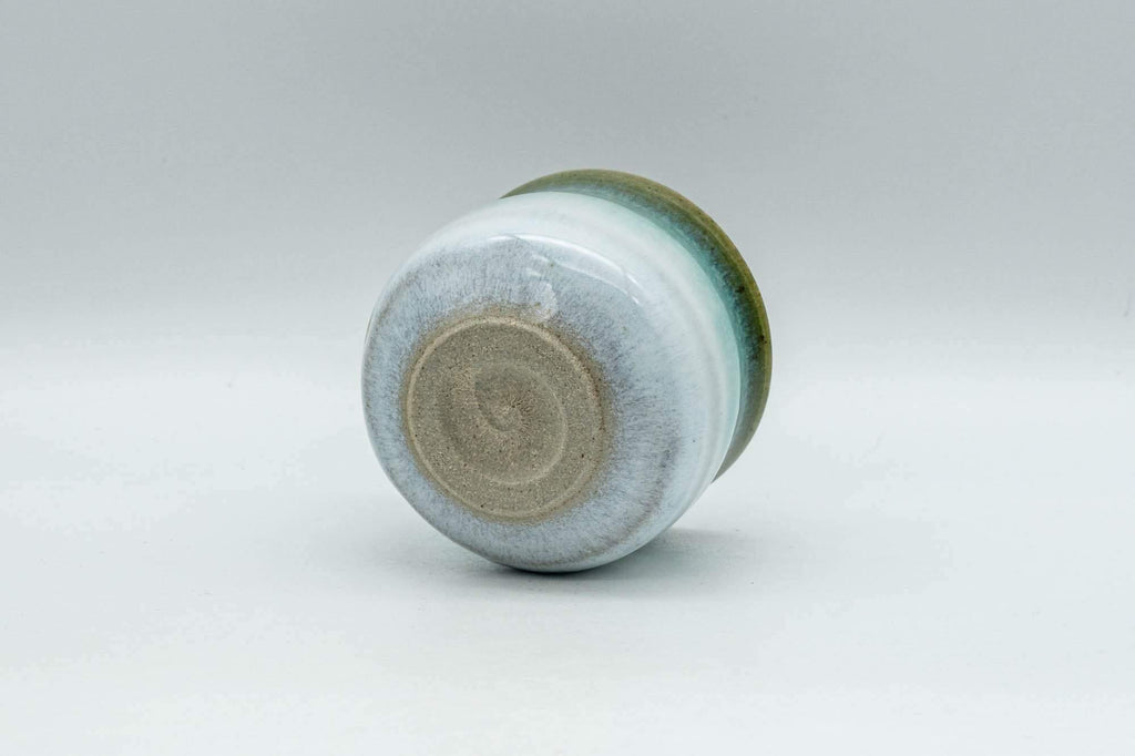 Japanese Teacup - Blue Green Agano-yaki Guinomi - 60ml