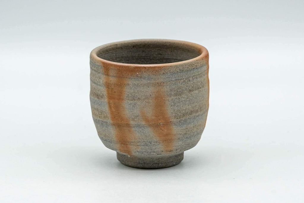 Japanese Teacup - 緋襷 Hidasuki Bizen-yaki Guinomi - 50ml