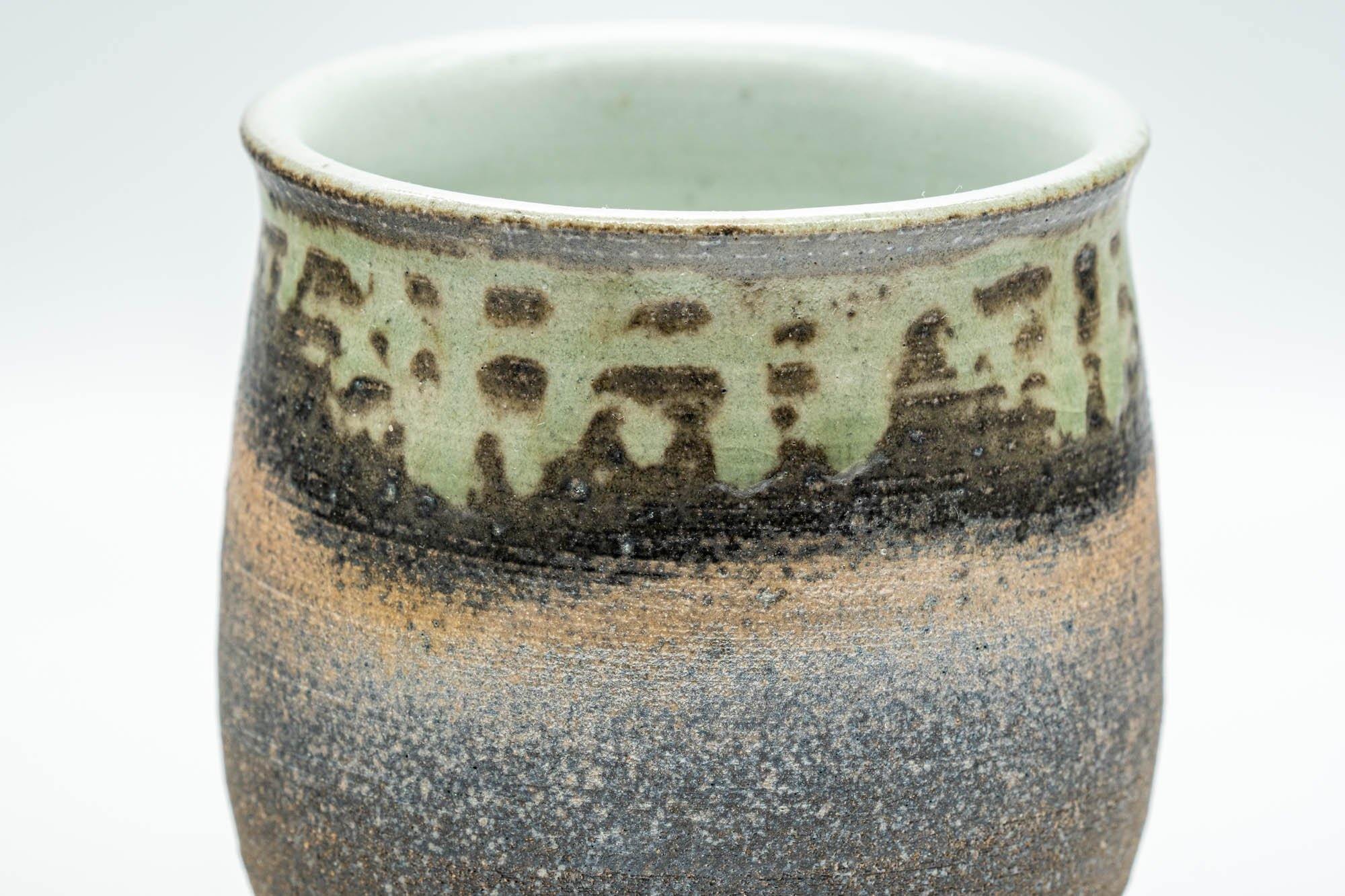 Japanese Teacup - Extravagant Inner Glazed Bizen-yaki Yunomi - 190ml
