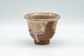 Japanese Teacup - Brown and Milky White Hagi-yaki Yunomi - 100ml
