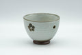 Japanese Teacup - Floral Grey Glazed Yunomi - 70ml
