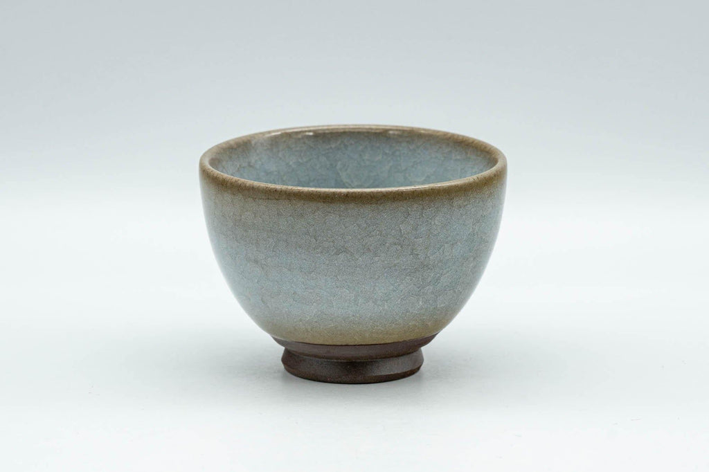 Japanese Teacup - Gray Celadon Glazed Yunomi - 80ml