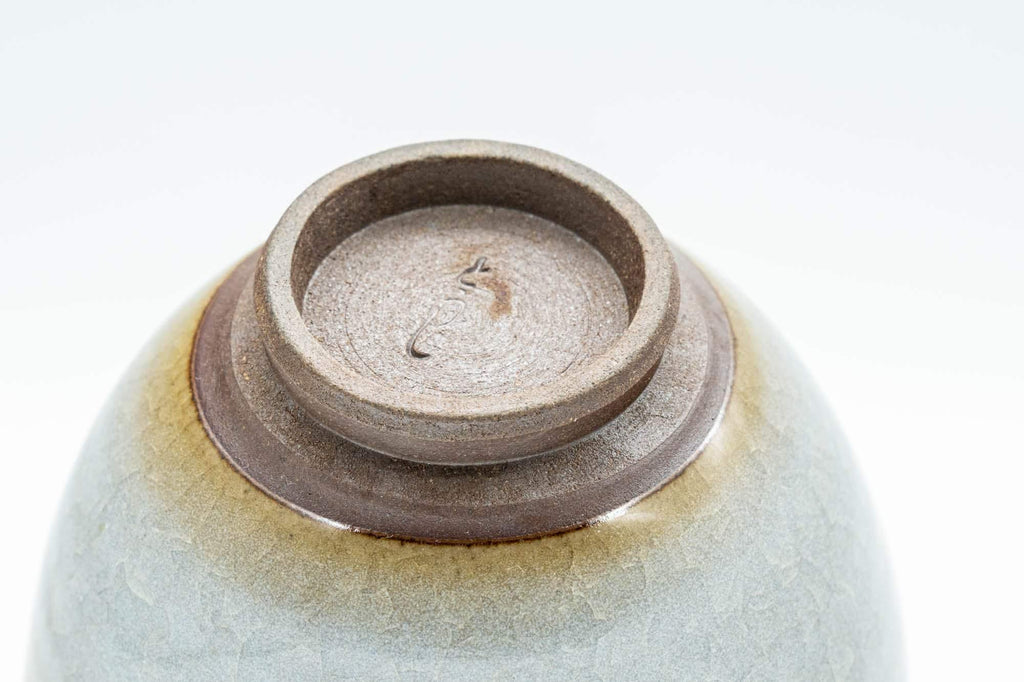 Japanese Teacup - Gray Celadon Glazed Yunomi - 80ml