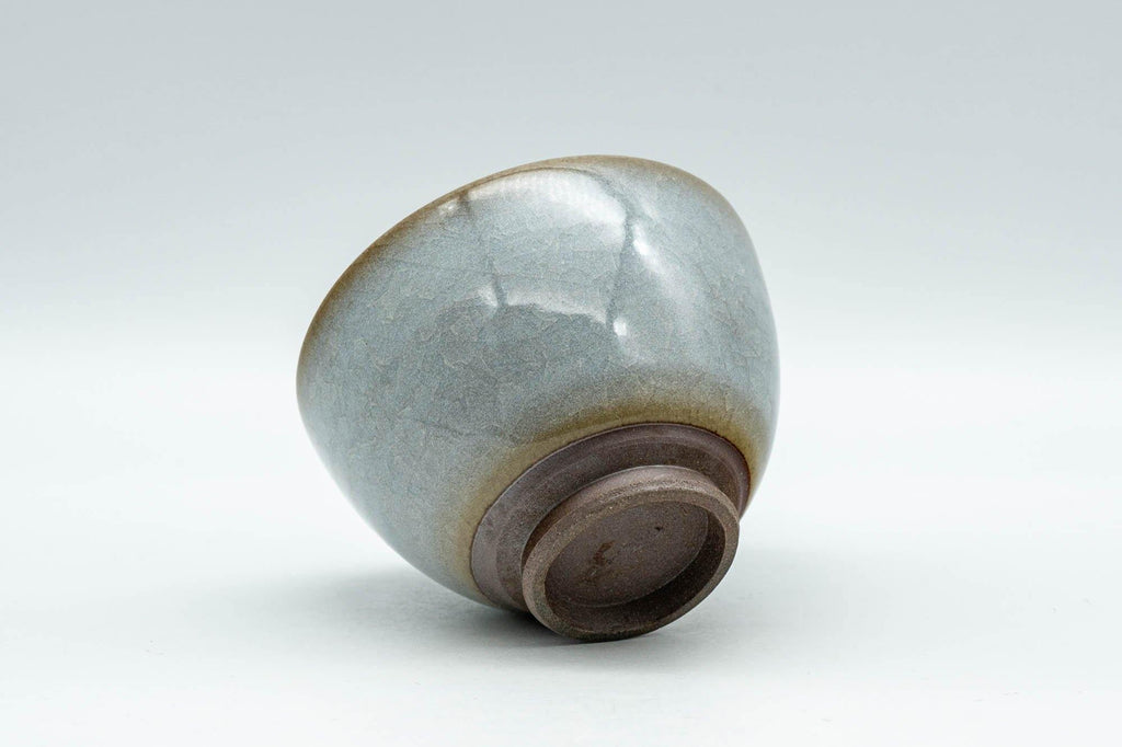 Japanese Teacup - Gray Celadon Glazed Yunomi - 80ml