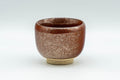 Japanese Teacup - Glossy Red Glazed Yunomi - 60ml
