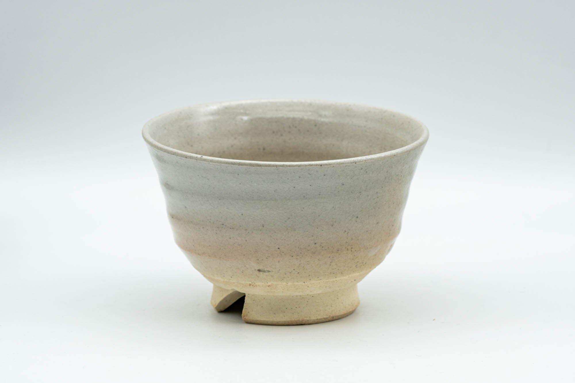 Japanese Teacup - Wide Beige Hagi-yaki Yunomi - 140ml