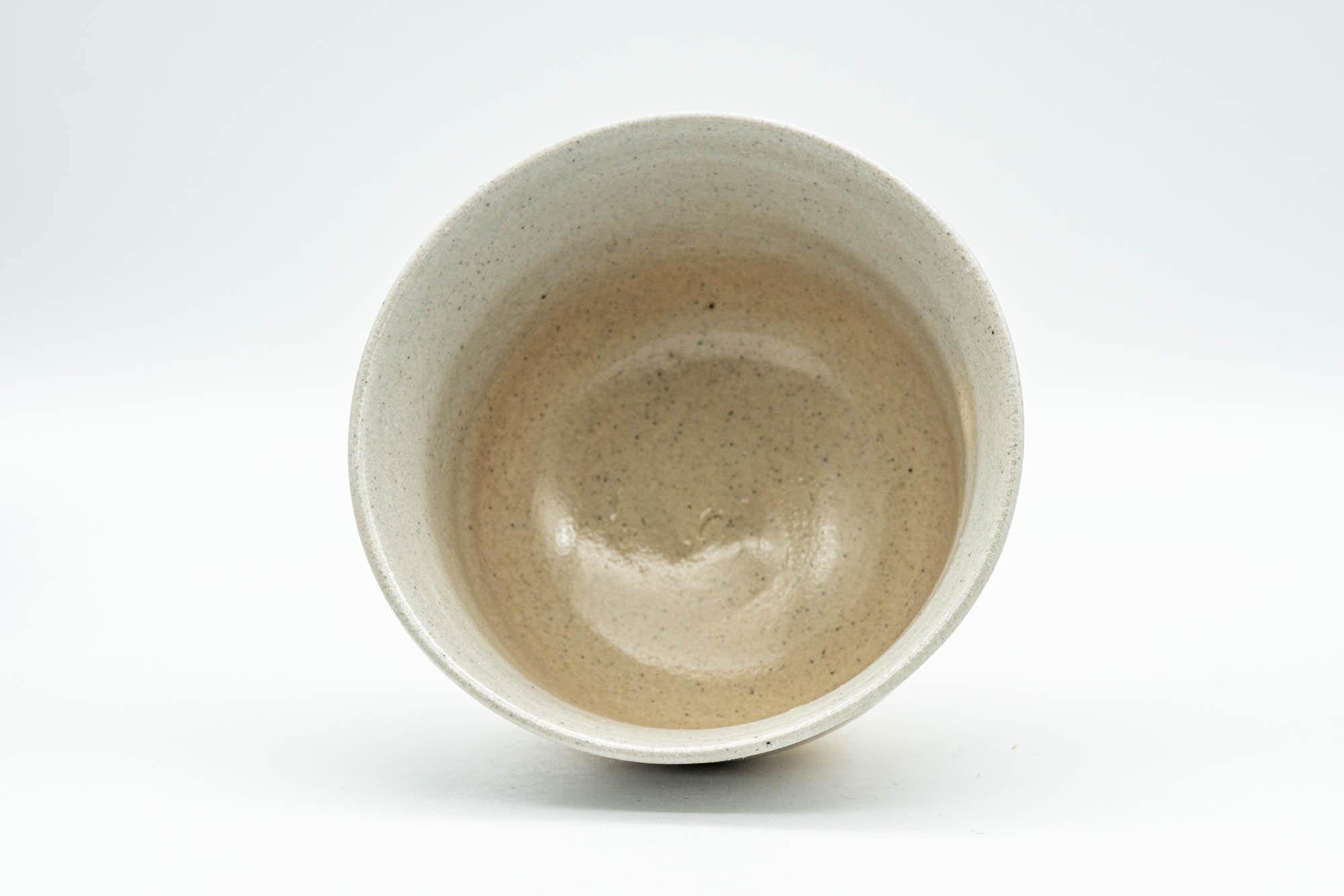 Japanese Teacup - Wide Beige Hagi-yaki Yunomi - 140ml