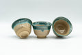 Japanese Teacups - Set of 3 Agano-yaki Yunomi - 70ml
