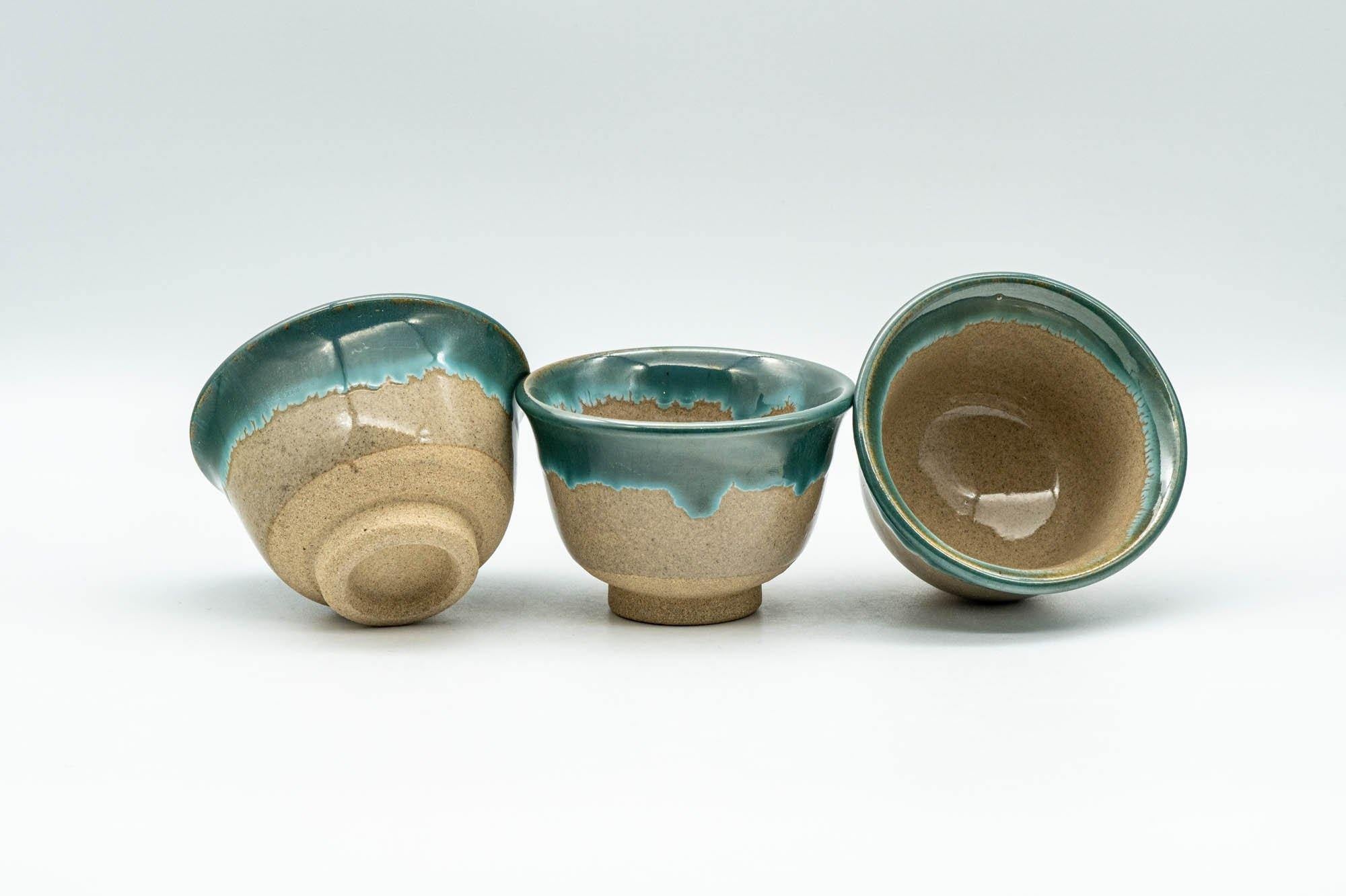 Japanese Teacups - Set of 3 Agano-yaki Yunomi - 70ml