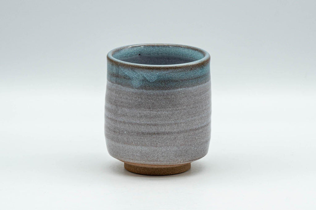 Japanese Teacup - Matte Blue Glazed Yunomi - 120ml