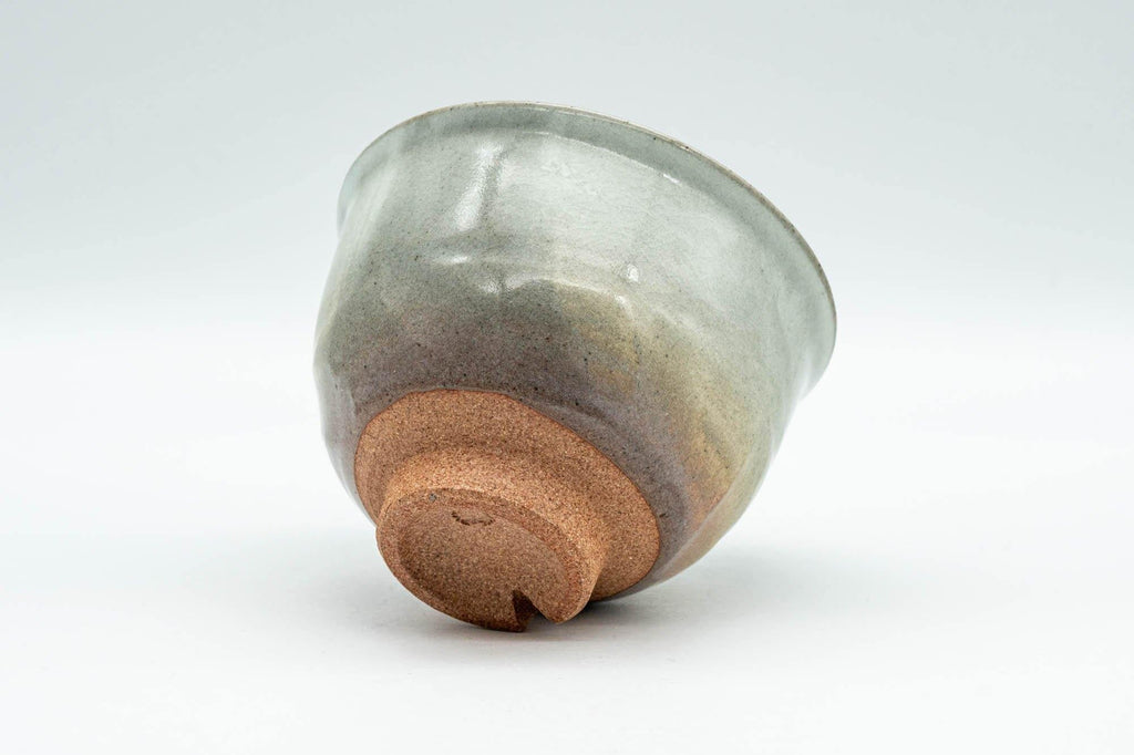 Japanese Teacup - Beige, Pink Gohonte, and White Drip-Glazed Hagi-yaki Yunomi - 180ml