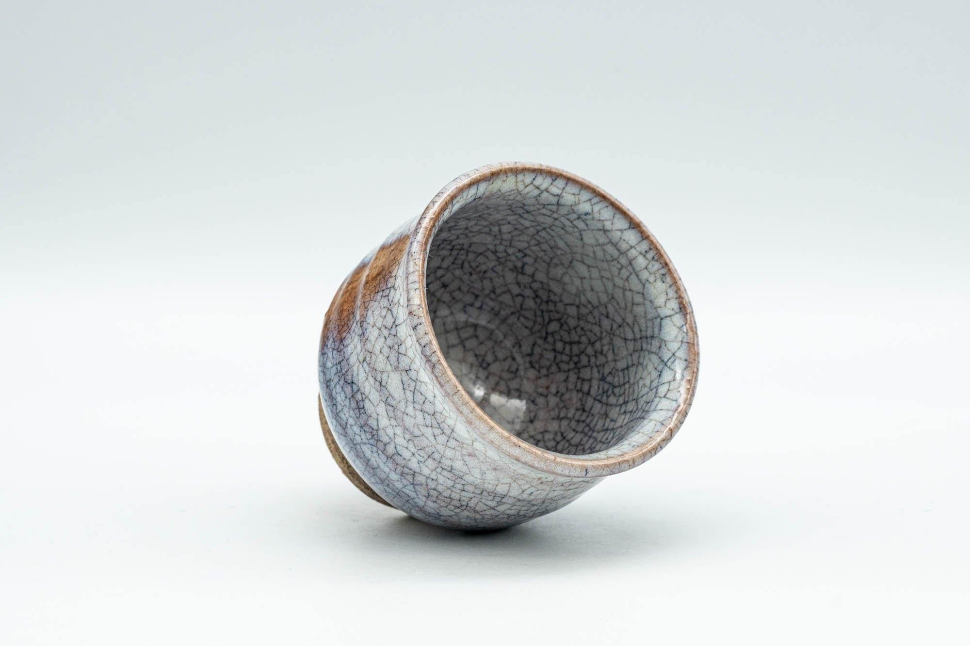Japanese Teacup - White Glazed Hagi-yaki Guinomi - 60ml