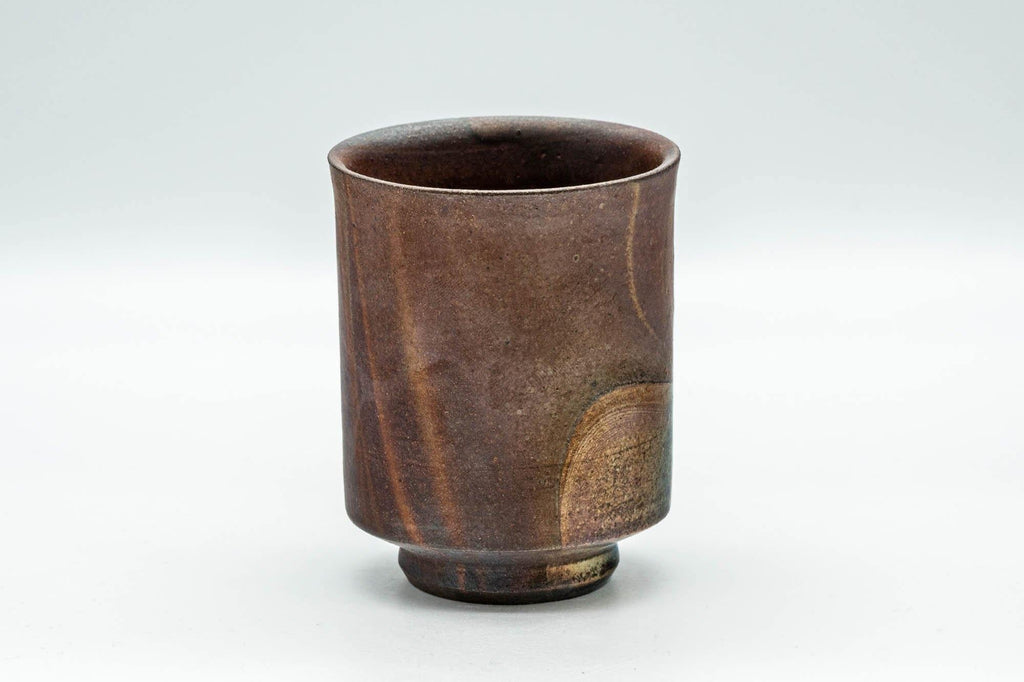 Japanese Teacup - 備前焼 Patterned Tsutsu-gata Bizen-yaki Yunomi - 170ml