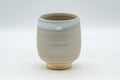 Japanese Teacup - Beige and White Glazed Hagi-yaki Yunomi - 180ml