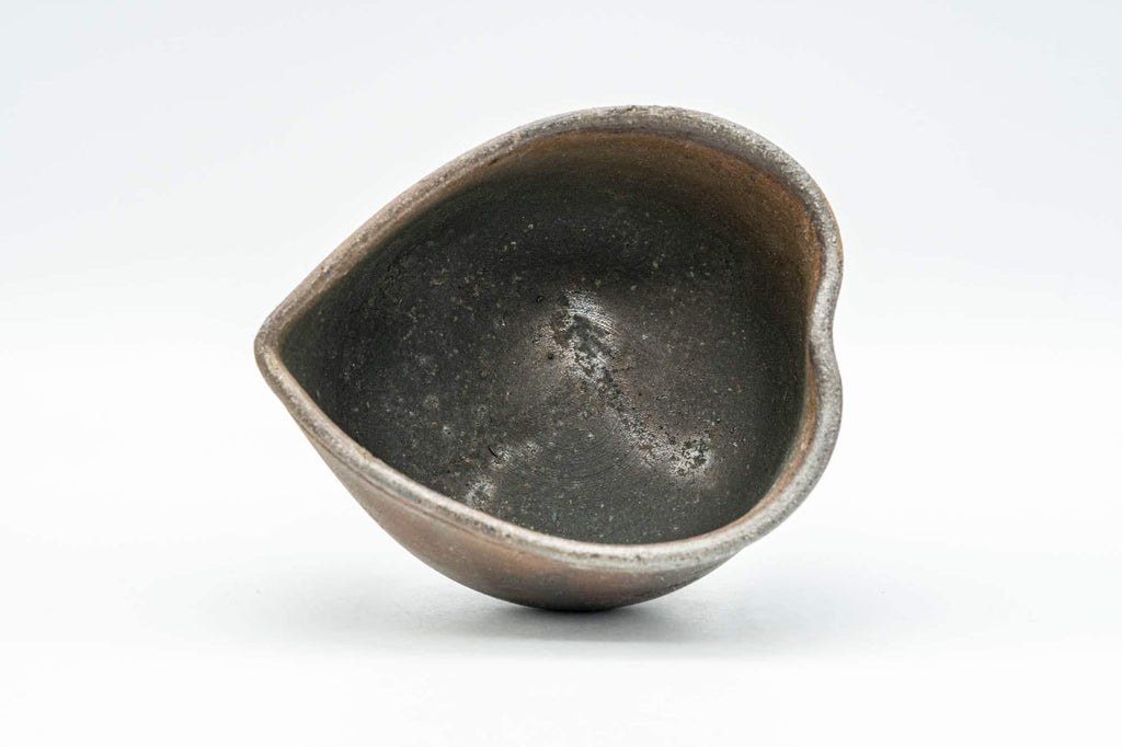 Japanese Katakuchi - Heart-shaped Bizen-yaki Water Cooler - 240ml