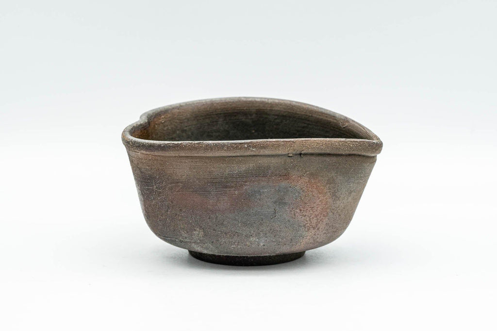 Japanese Katakuchi - Heart-shaped Bizen-yaki Water Cooler - 240ml