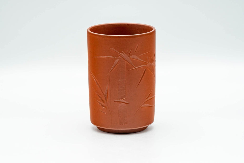 Japanese Teacup - Bamboo Kanji Tokoname-yaki Yunomi - 160ml
