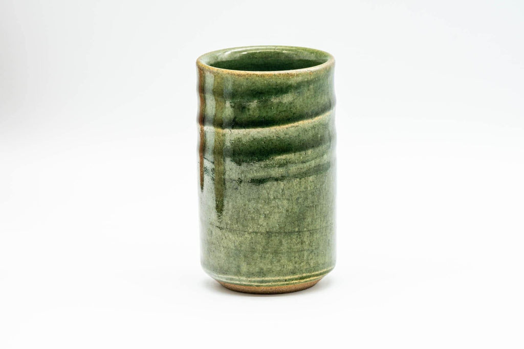Japanese Teacup Set - 4 Uniquely Glazed Tsutsu-gata Yunomi - 125ml