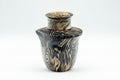 Japanese Chatsubo - Suminagashi Marbled Wooden Tea Canister - 200ml